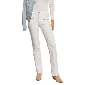 Morgan De Toi Beige Cotton Skinny Women's Jeans